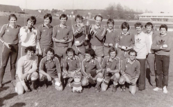 Willingdon Athletic FC's successful Sussex intermediate cup winning side - 1981